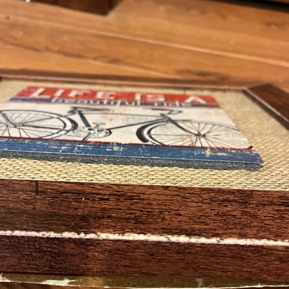 Life is a beautiful ride frame picture bicycle - Picture 7 of 7